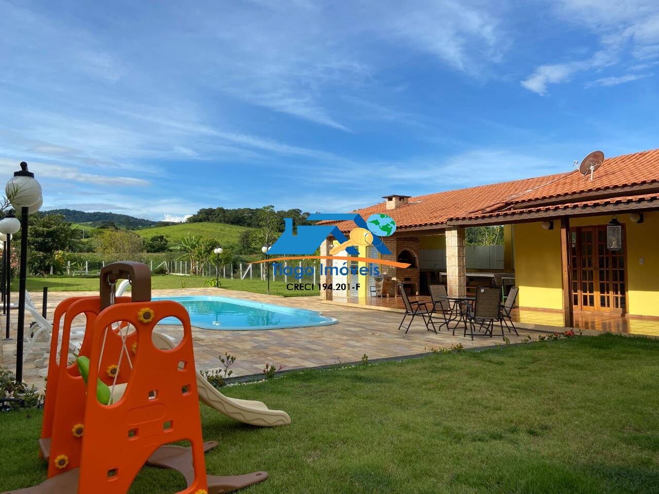 Chácara, 6 quartos, 1500 m² - Foto 2