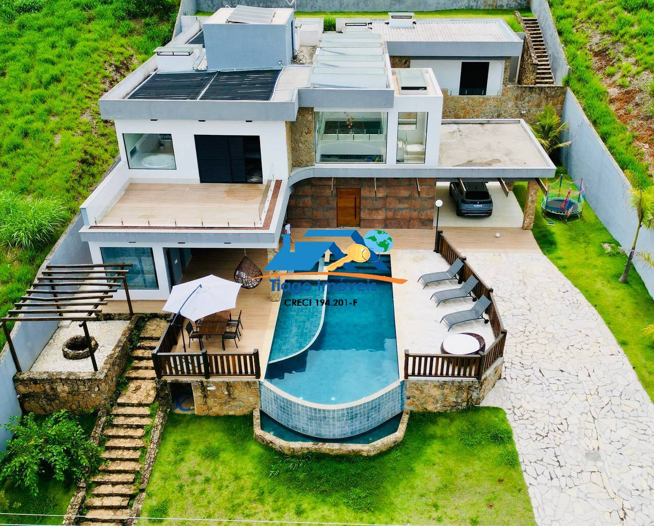 Casa de Condomínio, 5 quartos - Foto 1